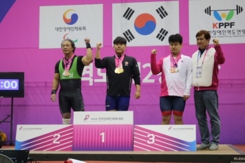 [대회] 제45회 전국장애인역도선수권대회 4일차 1경기 지체장애, ..